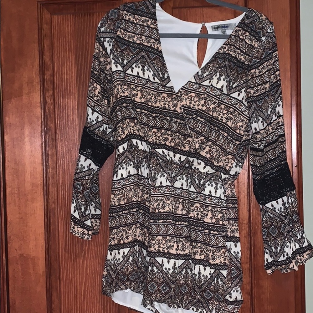 Patterned Romper